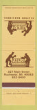Matchbook Cover - Main St Seafood Rochester MI WEAR