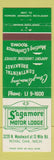 Matchbook Cover - Sagamore Motor Lodge Royal Oak MI