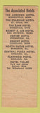 Matchbook Cover - Hotel Tuller Detroit MI
