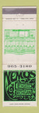 Matchbook Cover - Nemos WEAR