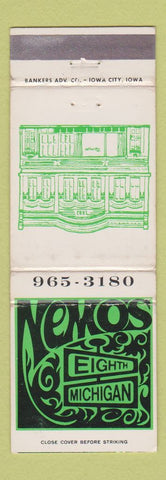 Matchbook Cover - Nemos WEAR