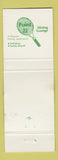 Matchbook Cover - Newlands Golf Raquetball Club Langley BC