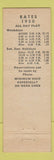 Matchbook Cover - Mid City Golf Course Chicago IL