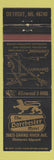 Matchbook Cover - The Dorchester Motel Detroit MI