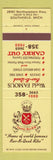 Matchbook Cover - Tunnel BBQ Southfield MI