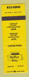Matchbook Cover - Muffler King Brake Shop Detroit Inkster MI