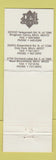 Matchbook Cover - Deli Unique Bingham Farms Oak Park West Bloomfield MI
