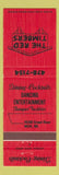 Matchbook Cover - Red Timbers Restaurant Novi MI