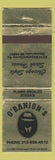 Matchbook Cover - O'Banion's Steaks Ottawa Lake MI WEAR