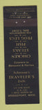 Matchbook Cover - Johnson's Traveler's Inn Bridgeport MI