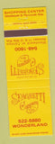 Matchbook Cover - Spaghetti Company Detroit? MI