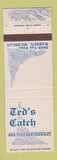 Matchbook Cover - Ted's Catch Seafood Restaurant Warren MI