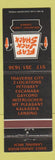 Matchbook Cover - Flap Jack Shack Restaurant Lansing MI Traverse City