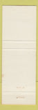 Matchbook Cover - R&B Market Clio MI WEAR