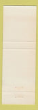 Matchbook Cover - Uptown Seafood Madison Heights MI Charlie's Wayne MI