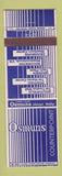 Matchbook Cover - Osmus Counterpoint Dearborn Rochester Warren MI