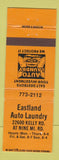 Matchbook Cover - Eastland Auto Laundry Detroit? MI