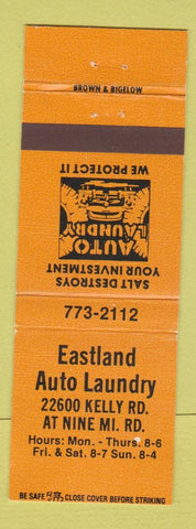 Matchbook Cover - Eastland Auto Laundry Detroit? MI
