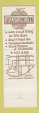 Matchbook Cover - The Hillside Restaurant Plymouth MI