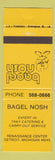 Matchbook Cover - Bagel Nosh Detroit MI WEAR