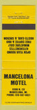 Matchbook Cover - Mancelona Motel MI