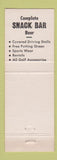 Matchbook Cover - Riverbend Golf Course Broderick CA