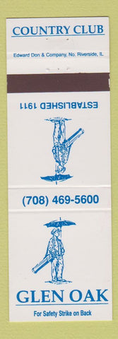 Matchbook Cover - Glen Oak Country Club