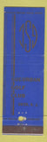 Matchbook Cover - Suburban Golf Club Union NJ