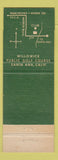 Matchbook Cover - Willowick Publick Golf Course Santa Ana CA