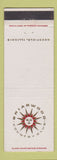 Matchbook Cover - Briarwood Country Club Deerfield IL