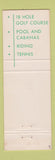 Matchbook Cover - Ojai Valley Inn Country Club CA WHITE