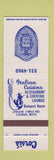 Matchbook Cover - Corsi's Italian Restaurant Livonia MI