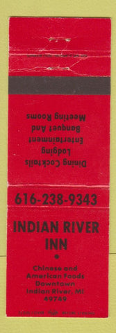 Matchbook Cover - Indian River Inn Indian River MI