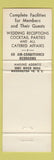 Matchbook Cover - Kenwood Golf Country Club Bethesda MD WEAR