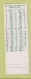 Matchbook Cover - Garden City Golf Club NY WEAR