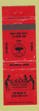 Matchbook Cover - San Dar Smorgasbord Bellville OH WORN