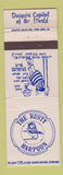 Matchbook Cover - The Rusty Harpoon Maui Oahu Hawaii WEAR