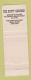 Matchbook Cover - The Rusty Harpoon Maui Oahu Hawaii WEAR