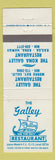 Matchbook Cover - Galley Restaurant Kailua Kona Hawaii Morro Bay CA WEAR
