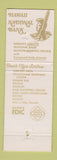 Matchbook Cover - Hawaii National Bank