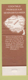 Matchbook Cover - The Eggbert's Restaurant Kauai Hawaii