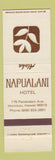 Matchbook Cover - Napualani Hotel Honolulu Hawaii