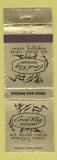 Matchbook Cover - Coral Reef Restaurant Honolulu Hawaii WORN
