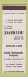 Matchbook Cover - Smith Austermuhl Insurance Camden NJ