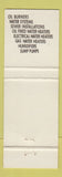 Matchbook Cover - Dover Oil Company NJ