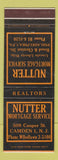 Matchbook Cover - Nutter Mortgage Service Camden NJ