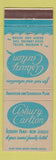 Matchbook Cover - Asbury Carlton Hotel Asbury Park NJ