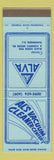 Matchbook Cover - Al's Vacuum Cleaner Center Runnemede NJ