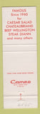 Matchbook Cover - Joe Ellis Restaurant North Wildwood NJ