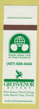 Matchbook Cover - Grosvenor Resort Lake Buena Vista FL Disneyland